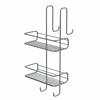 Raft suspendabil de duș cromat GEDY 2485 Chrom, 24 x 49 x 22 cm, argintiu