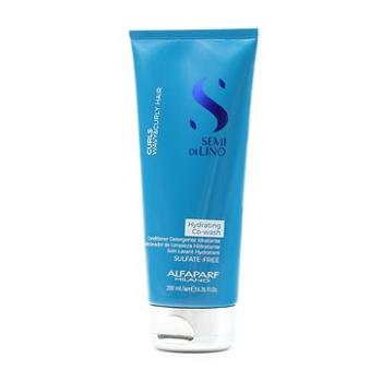 ALFAPARF MILANO Semi Di Lino Curls Hydrating Co-Wash Conditioner vyživující kondicionér pro kudrnaté (HALFASMDLIWXN134400)