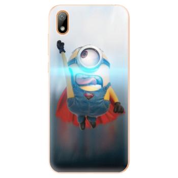 Odolné silikonové pouzdro iSaprio - Mimons Superman 02 - Huawei Y5 2019