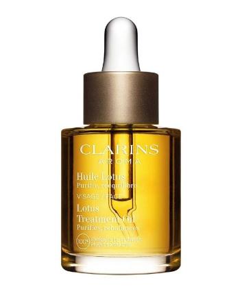 Clarins Lotus Treatment Oil regenerační olej s vyhlazujícím účinkem 30 ml