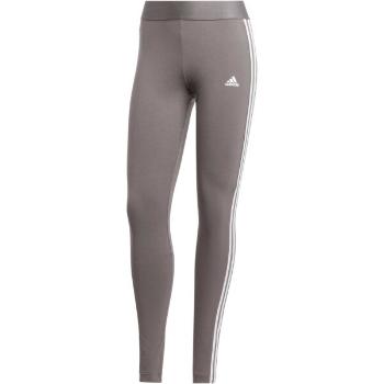 adidas 3-STRIPES LEGGINGS Dámské legíny, hnědá, velikost