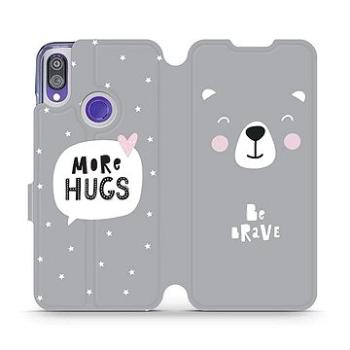 Flipové pouzdro na mobil Xiaomi Redmi Note 7 - MH06P Be brave - more hugs (5903226830213)