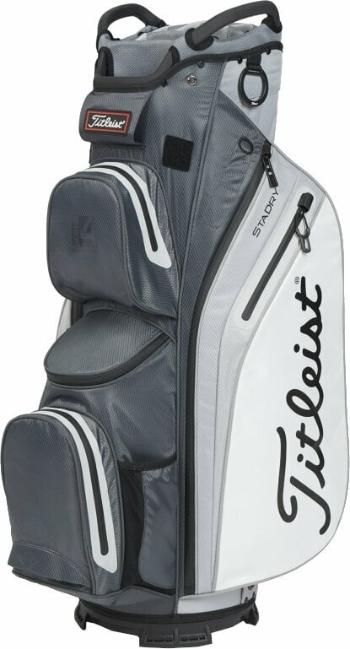 Titleist Cart 14 StaDry Charcoal/Grey/White Cart Bag