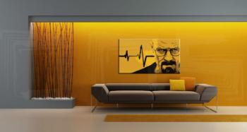 Ručně malovaný POP Art BREAKING BAD 1 dílny