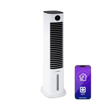 Klarstein Skytower Grand Smart, ochlazovač vzduchu, 80 W, 480 m³/h, 8 litrů, přenosný