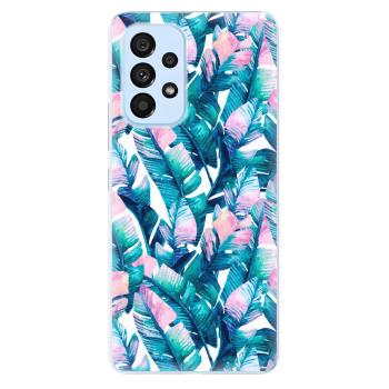 Odolné silikonové pouzdro iSaprio - Palm Leaves 03 - Samsung Galaxy A73 5G