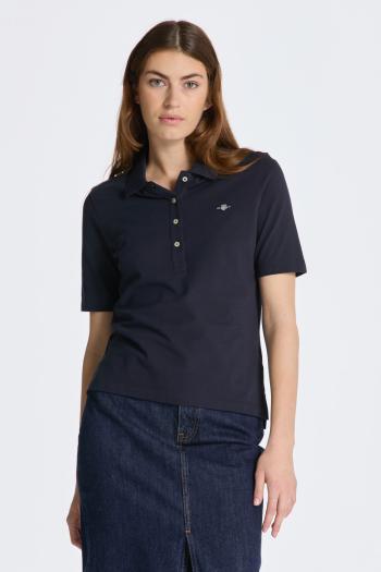 POLOKOŠILE GANT SLIM SHIELD SS PIQUE POLO EVENING BLUE