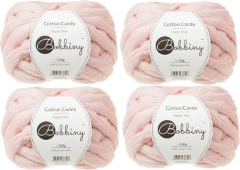 Bobbiny Cotton Candy Pastel Pink Pletací příze