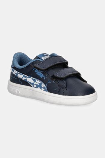 Dětské sneakers boty Puma Smash 3.0 L Icy Monster tmavomodrá barva, 397990