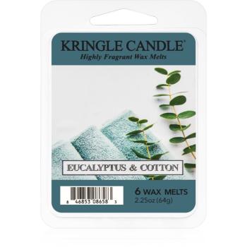 Kringle Candle Eucalyptus & Cotton vosk do aromalampy 64 g