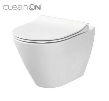 CERSANIT WC MÍSA CITY OVAL NEW CLEANON K35-025