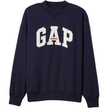 GAP MOCKNECK Dámská mikina, tmavě modrá, velikost