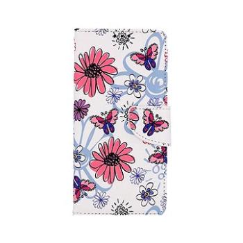 TopQ Pouzdro Xiaomi Redmi 10 5G knížkové Flowers 89374 (89374)