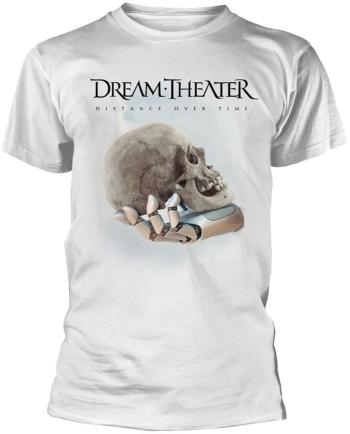 Dream Theater Tričko Distance Over Time Cover White XL