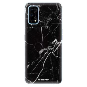 Odolné silikonové pouzdro iSaprio - Black Marble 18 - Realme 7 Pro