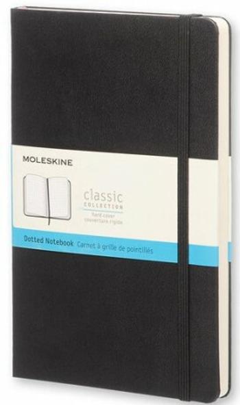 Moleskine - Zápisník tvrdý tečkovaný černý L