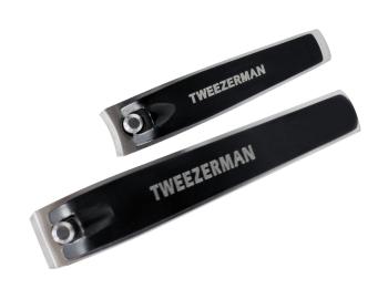 Tweezerman Stainless Steel Nail Clipper kleštičky na nehty rukou i nohou, 2 ks