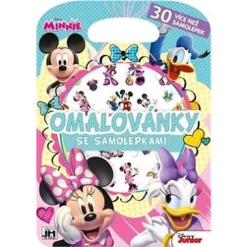 Omalovánky se samolepkami Minnie: Více než 30 samolepek