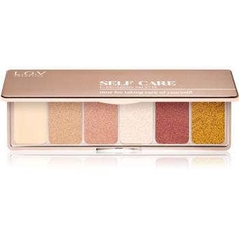 L.O.V. Eyeshadow Palette paletka očních stínů odstín Self Care 12 g