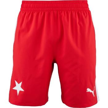 Puma SKS SHORTS CB PROMO Pánské fotbalové šortky, červená, velikost