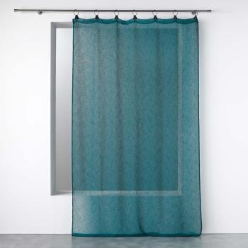 Kék voile fényáteresztő függöny 140x240 cm Linka – douceur d'intérieur