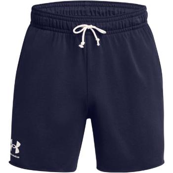 Under Armour RIVAL TERRY 6IN Férfi rövidnadrág, sötétkék, méret S