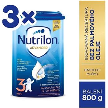 Nutrilon 3 Advanced (3× 800 g) (8590340170706)