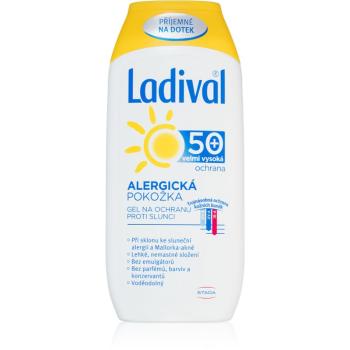 Ladival Alergická pokožka ochranný krémový gel na opalování proti sluneční alergii SPF 50+ 200 ml