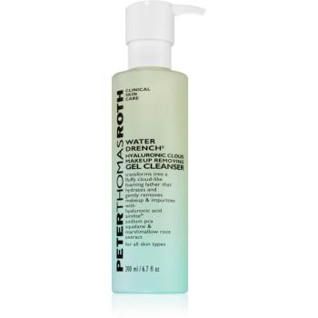 Peter Thomas Roth Water Drench Hyaluronic Cloud Gel Cleanser čisticí a odličovací gel 200 ml