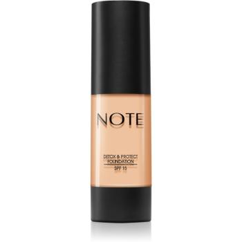 Note Cosmetique Detox & Protect tekutý make-up s matným finišem SPF 15 odstín 01 Beige 30 ml