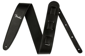 Fender Vegan Leather Strap, Black, 2.5"