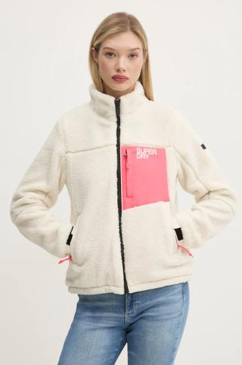 Bunda Superdry dámská, béžová barva, přechodná, W5011743A-71D