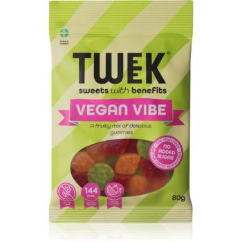 TWEEK Vegan Vibe želé bonbóny bez přidaného cukru 80 g