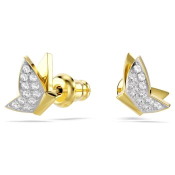 Swarovski Peckové náušnice Motýl s krystaly Idyllia Lilia 5736070