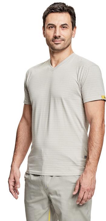 NOYO ESD V-triko biela XXL