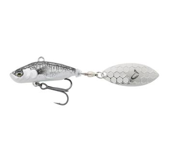 Savage gear 3d sticklebait tailspin sinking black silver - 7,3 cm 13 g