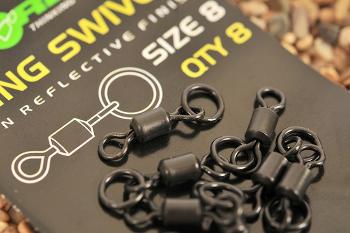 Korda obratlíky ring swivels ks-8