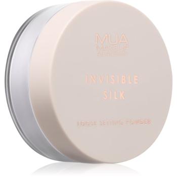 MUA Makeup Academy Invisible Silk transparentní sypký pudr 16 g