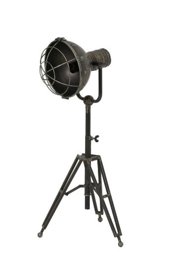 Stolní lampa Ryan na trojnožce s patinou - 35*30*62-93 cm / 40W/E27 1816123