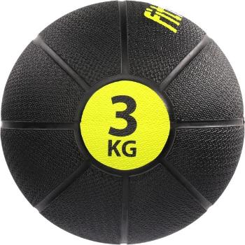 Fitforce MEDICINE BALL 3 KG Medicinbal, černá, velikost