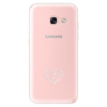 Odolné silikonové pouzdro iSaprio - čiré - Digital Love - Samsung Galaxy A3 2017