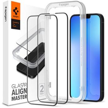 Spigen tR Align Master 2 Pack FC Black iPhone 14 Plus/13 Pro Max (AGL03377)