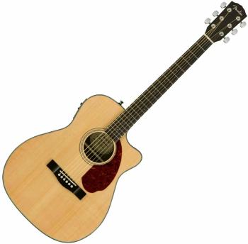 Fender CC-140SCE Natural Elektroakustická kytara Dreadnought