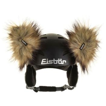 Eisbär HELMET LUX HORN Rohy na helmu, hnědá, velikost