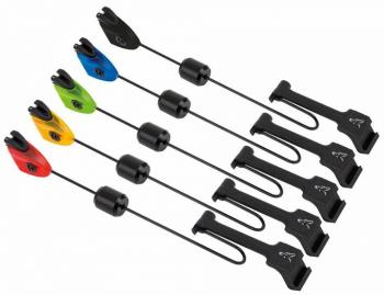 Fox swingery black mk3 swinger 4 rod set red orange green blue