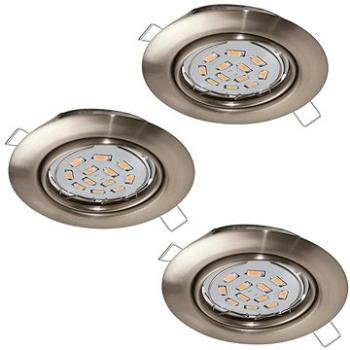 Eglo - SADA 3x LED Podhledové svítidlo 3xGU10-LED/5W/230V (67614)