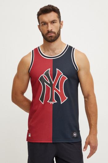 Tričko 47 brand New York Yankees červená barva, B17PMLKRV591819RD