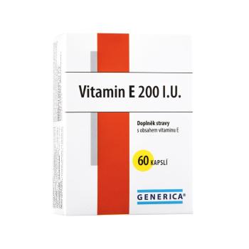 Generica Vitamin E 200 I.U. 60 kapslí