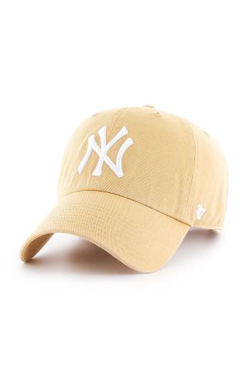 Čepice 47brand MLB New York Yankees průhledná barva, s aplikací, B-RGW17GWS-LT