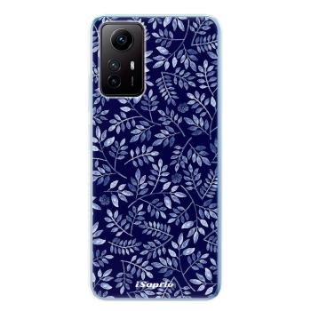 Odolné silikonové pouzdro iSaprio - Blue Leaves 05 - Xiaomi Redmi Note 12S